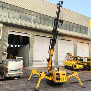 Venta directa ingeniería interior 2 toneladas grúa sobre orugas plegable multiusos pequeña grúa araña - Product Image 2