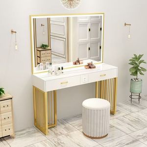 New Arrival Hair Salon <b>Mirror</b> with <b>Table</b> Simple Makeup <b>Table</b> with <b>Mirror</b> Make-up <b>Table</b> - Product Image 3