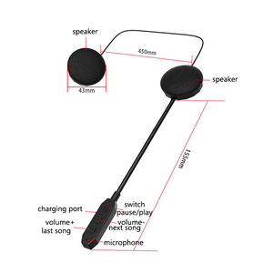 Auriculares con Cable para Casco JK09, BT5.4, Efecto de Sonido Estéreo 2.0, Reducción Inteligente de Ruido, <span class=keywords><strong>Respuesta</strong></span> Automática de Llamadas - Product Image 5