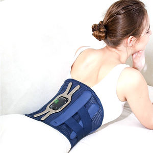 Cordless <span class=keywords><strong>Back</strong></span> Heat Pad com massageador para alívio da dor nas costas, portátil aquecido <span class=keywords><strong>Back</strong></span> Warmer com alças ajustáveis duplas - Product Image 1
