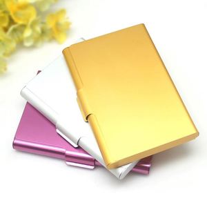 Cartera de Aluminio Grueso Personalizable, Organizador de Tarjetas Metálico Portátil para Hombre/Mujer - Product Image 4