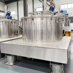 Séparateur de centrifugeuse de panier automatique industriel d'efficacité de travail élevée avec la manière de décharge inférieure de grattoir - Product Image 3