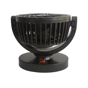 Oumeite Factory <span class=keywords><strong>Clip</strong></span> de support à tête unique USB Tableau de bord de voiture Ventilateur de refroidissement réglable Ventouse polyvalente à 360 degrés Tous les ventilateurs de voiture - Product Image 1