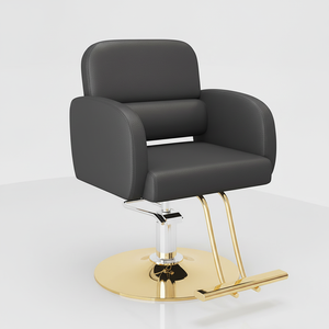 Chaise de barbier en cuir moderne de haute qualité pour salons, vente en gros, mobilier de salon de coiffure, équipement de salon - Product Image 4