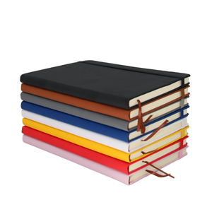 Black foderato A5 fascia elastica quaderno 160 pagine <span class=keywords><strong>medie</strong></span> 80 GSM di carta spessa carino stile magnetico diario con copertina in pelle - Product Image 1