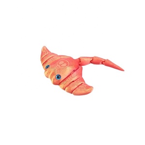 Precio de Fábrica, Juguete Impreso en 3D con Articulaciones Móviles, Modelo de Animal Marino Manta, Adornos Decorativos - Product Image 4