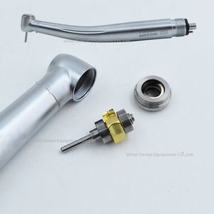 OEM стоматологический высокоскоростной наконечник светодиодный 3 распылитель воды керамический подшипник пневматическая турбина Кнопка лабораторное оборудование Заводская поставка цена - Product Image 5