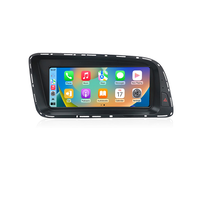 Sistema Multimedia GPS Inalámbrico con Apple CarPlay y Android Auto para Audi Q5 2009-2018, Unidad Principal con Cámara Trasera, Pantalla Táctil y Control Central