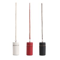 Étui à Rouge à Lèvres Personnalisé en Cuir PU, Petite Trousse Cosmétique, Mini Étui d'Emballage, Pochette Breloque Porte-clés, Housse pour Brillant à Lèvres et Maquillage Liquide