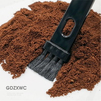 Cuillère doseuse en plastique PP noir et blanc 3ml 5ml Marquage 2g Emballage individuel Qualité alimentaire pour cuisine Accessoire café 8 couleurs