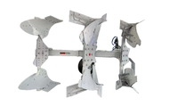 Charrue à socs hydraulique réversible Pioneer Series Diesel avec roulement d'engrenage, haute performance et écologique pour le travail des sols argileux salino-alcalins