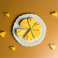 Vela Aromática de Queso Hecha a Mano, Estilo Ins, Decoración Dulce para Dormitorio, Accesorio de Fotografía, Regalo Creativo para Mejores Amigos