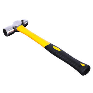 ค้อนหัวกลมด้ามเคลือบพลาสติก 272x80x23 มม. ด้ามจับแบบมีซี่โครง สำหรับงานตกแต่งบ้านและซ่อมแซม - Product Image 1