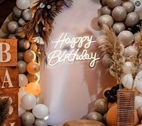 Lumière néon populaire à télécommande pour publicité et décoration, idéale pour les vitrines de magasins et les anniversaires