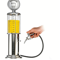 Distributeur de boissons alcoolisées en forme de pompe à essence, double robinet, style rétro, personnalisable, pour la maison, les bars et les fêtes, vente en gros