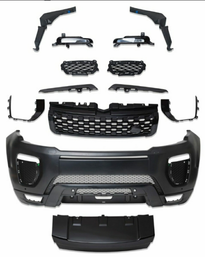 Primed Front Bumper Cover For 2010-2012 Ford Fusion S – FitParts FO1000650, Direct Replacement