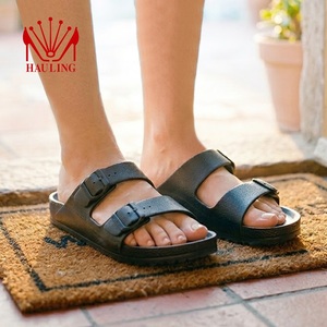 Sandalias Cómodas de EVA con Dos Tiras Ajustables y Hebilla, Logotipo Personalizado, Ligeras, con Soporte de Arco, para Uso en Interiores y Exteriores, Venta al por Mayor - Product Image 3