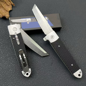 Cuchillo de bolsillo plegable multifuncional de alta dureza, herramienta portátil de autodefensa para el hogar y exteriores - Product Image 1