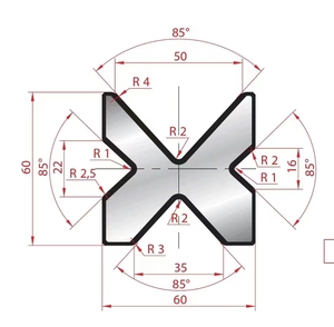 DUMACNC merk buiggereedschap 2v 42CrMo materiaal hoge kwaliteit ISO9001 gecertificeerd CNC persrem gereedschap uit Jiangsu, China - Product Image 4