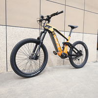 Ebike Battery 43v invisible bomber Electronic bike Mountain bike 500W octogonal Medium - sized Electric bike Bici ELETTRICA
