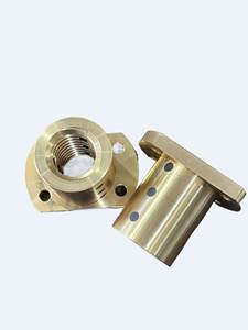 T8 C5/C7 8mm ステンレス鋼/炭素鋼 <span class=keywords><strong>CNC</strong></span> 機械加工エンドマシニングナット 100-2000 長さ カスタム加工 - Product Image 3