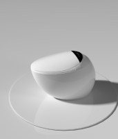 2024 Smart One-Piece Céramique Siphon Toilette Laveuse Automatique Télécommande Intelligente Flottant Montage Au Sol Smart Seat Inclus