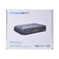 Factory FREESAT V8 ULTRA 4Gb RAM 4K 2/S2/S2X/DVB + T/T2/Cable(J.83A/C)/Decodificador de televisión por cable con WiFi incorporado, 2, 2, 2, 2, 2, 1, 2, 2, 2, 2, 2, 1, 2, 2, 2, 2, 2, 2, 2, 2, 2, 6