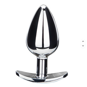 Tapón anal en forma de ancla, cuentas metálicas en la parte trasera, dominación anal gay, dilatador anal, juguete sexual - Product Image 1