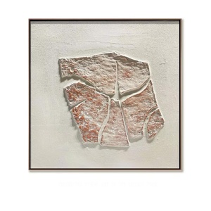 Pintura Acrílica Abstracta de Naturaleza Muerta sobre Lienzo, Arte Hecho a Mano con Textura 3D de Yeso, Decoración para Pasillo y Sala de Estar - Product Image 5