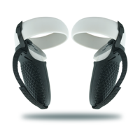 Kit d'accessoires de jeu comprenant une coque de protection pour manette en TPU avec installation facile pour 2