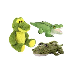 Cá sấu đồ chơi sang trọng thực tế cá sấu nhồi bông Jumbo động vật nhồi bông mềm plushies búp bê dễ thương Bộ sưu tập huggable ném gối