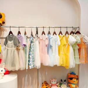 Nuevo Lote de Ropa de Verano para Niñas, Vestidos sin Mangas, Tallas Variadas, Modelo Princesa sin Tirantes 418 99999 - Product Image 3