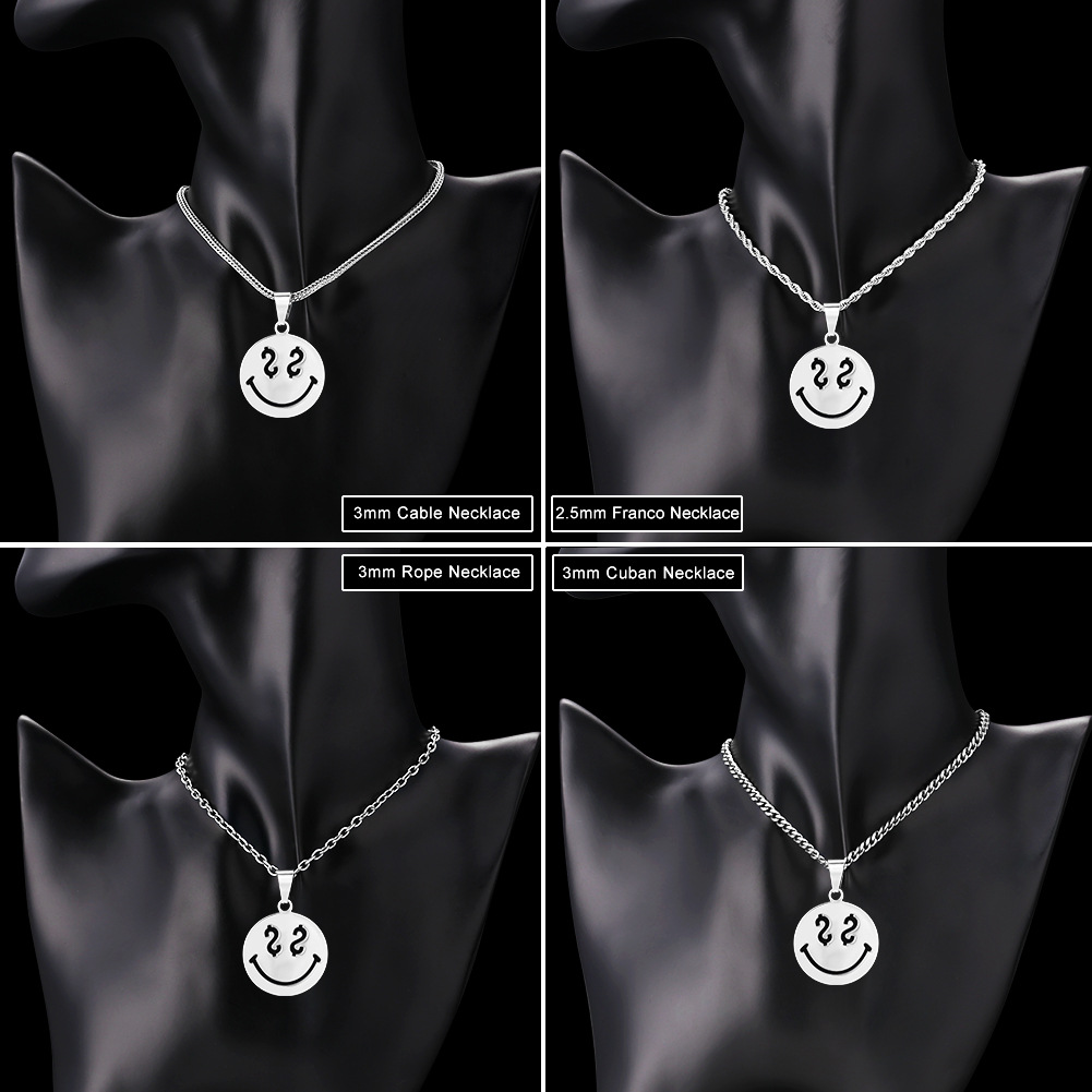 Silver US Dollar Smiley