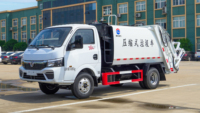 Nuevo Camión Compactador de Basura Dongfeng 4x2 de 5 CBM, Euro VI, Carga Hidráulica Automática, Vehículo de Recolección de Residuos