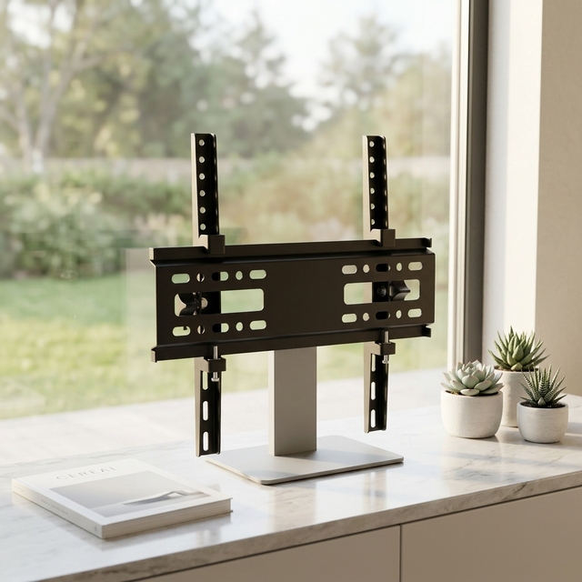 Steel Tilt TV Mount LCD Wall-Mounted Adjustable Up/Down Brackets with 55" Compatibility