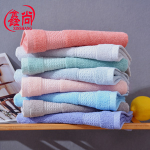 ผ้าขนหนูสี่เหลี่ยมผ้าฝ้ายซินซาง 34x34 ซม. ผ้าขนหนูอาบน้ำสำหรับเด็กที่เป็นมิตรกับผิวหนังใช้ในครัวเรือน - Product Image 1