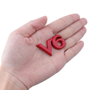 Emblème de voiture V6 <span class=keywords><strong>Turbo</strong></span> Accept Custom <span class=keywords><strong>Turbo</strong></span> Boby Car Sticker Badge for Truck Motorcycle Wholesale Auto Accessories - Product Image 5