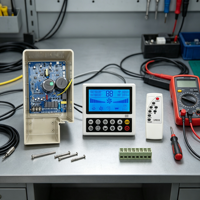 Carte de circuit imprimé pour refroidisseur d'air évaporatif, kit ventilateur BLDC, panneau de commande numérique, télécommande et Wi-Fi en option, assemblage de PCB