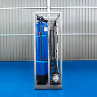 Système de traitement d'eau par osmose inverse industrielle RO 0,5T 1T 2T/H, machine à eau pure pour l'eau potable, pour l'usine de purification de l'eau