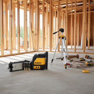 Niveau laser DeWalt avec trépied et piles pour les travaux de construction et de bricolage - Product Image 3
