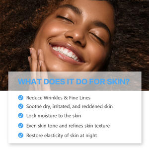 Private Label 100% Pure & Natural Vegan Anti-âge Rides Nuit Repair Glow Vitamin E Squalane Huile essentielle du visage pour le visage - Product Image 4