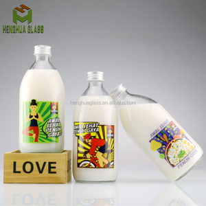 В наличии, 9 унций, 275 мл, круглая пустая стеклянная бутылка для воды с газированной водой, сверкающие бутылки для воды, стеклянная бутылка для питьевого сиропа с винтовой крышкой - Product Image 5