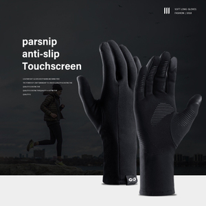 قفازات سباق سوداء من GOLOVEJOY DB66 للشتاء الدافئ لركوب الدراجات النارية في الهواء الطلق قفازات رياضية تعمل باللمس مقاومة للماء للحماية من والأشعة تحت البنفسجية - Product Image 4