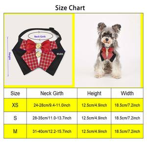 Tanpopo ผ้าพันคอบูลด็อกสไตล์ฝรั่งเศสมีสไตล์อุปกรณ์เสริมสำหรับสุนัขสัตว์เลี้ยงสุดหรู - Product Image 2