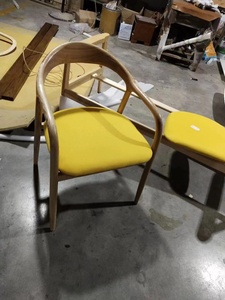 Ghế Ăn Gỗ Tro Bán Chạy Và Ghế Ăn Giữa Thế Kỷ Với Chân Gỗ Cứng Ghế Ăn - Product Image 5