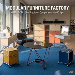 <span class=keywords><strong>Meuble</strong></span> d'appoint modulaire moderne en acier inoxydable avec étagère ouverte, organisateur de <span class=keywords><strong>rangement</strong></span> autoportant pour salon et bureau à domicile - Product Image 2