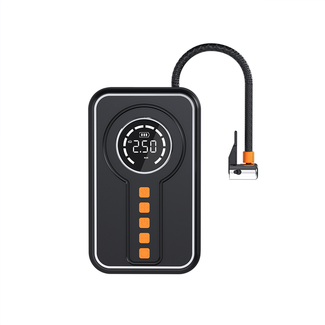 Compact 24V Emergency Jump Starter with Air Compressor and Battery Booster for Diesel Engine Vehicles