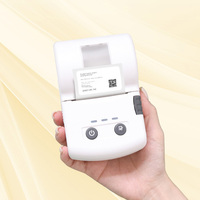 Mini Impresora de Códigos de Barras USB de 2 Pulgadas, 203DPI, Recargable, 1500mAh, para Supermercados, Hogar y Tiendas de Ropa