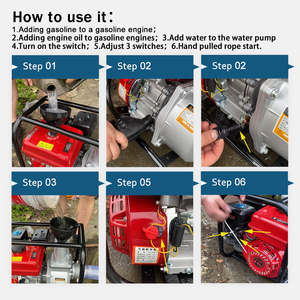 Pompe à eau à essence haute pression pour machines agricoles, support OEM personnalisé, haute pression pour eau propre - Product Image 6