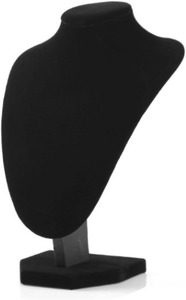 Juego de 2 expositores de terciopelo para collares y pendientes, organizador antienredos para exhibición de joyas en tocadores - Product Image 4